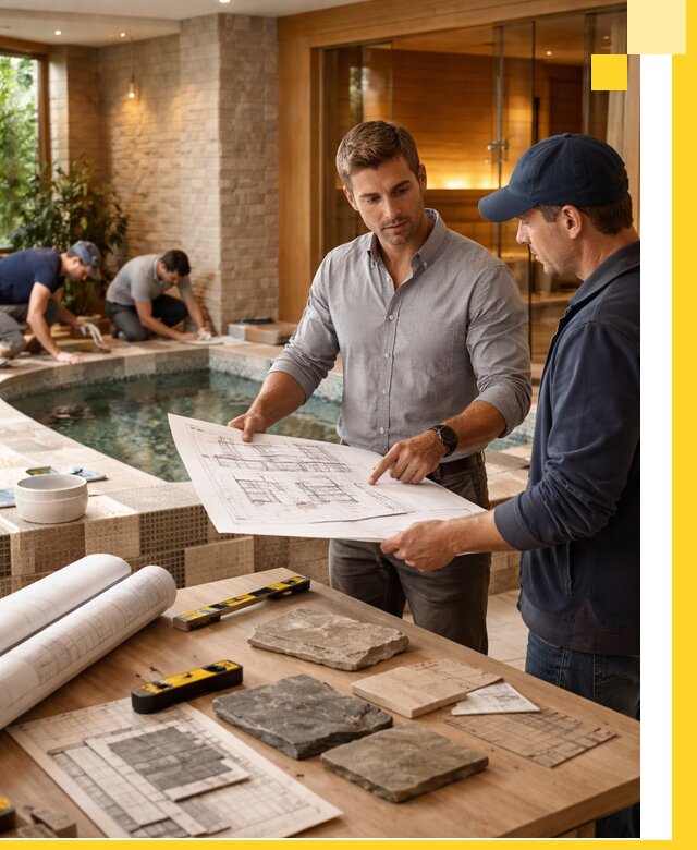 Проектирование SPA зон под ключ в Мелеузе с инженерией